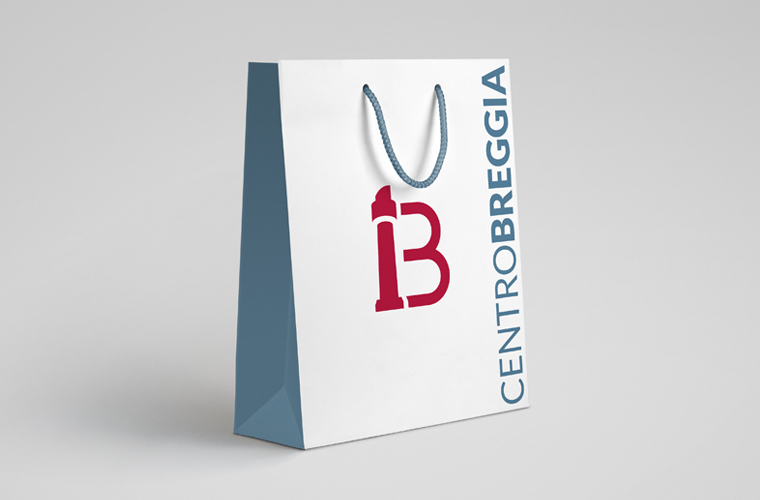 Centro Breggia - Esempio grafica su shopper