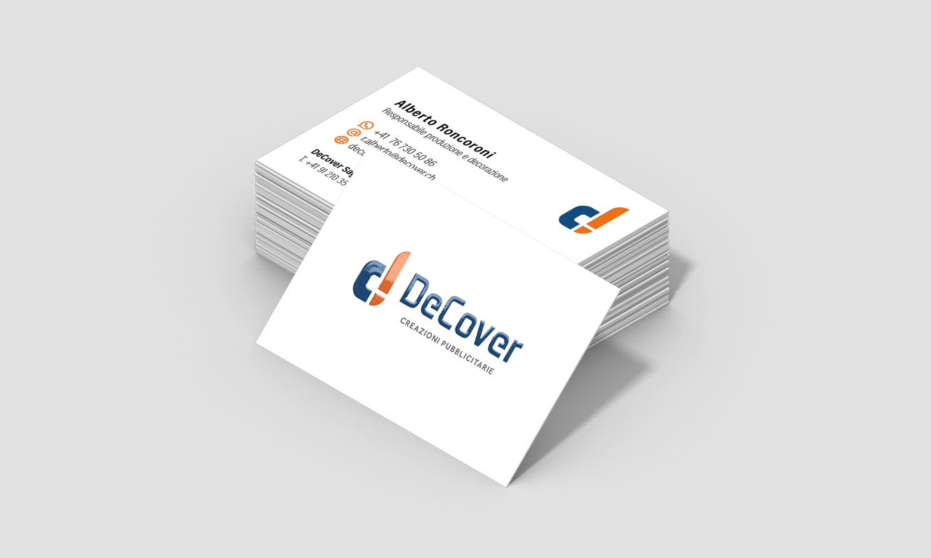Biglietti da visita DeCover